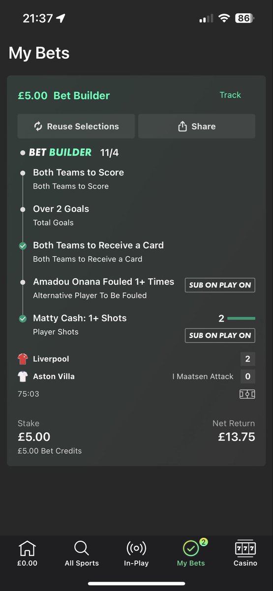 treecluster3020's tweet image. how’s none of the fouls on Onana gone through @bet365 #LIVAVL