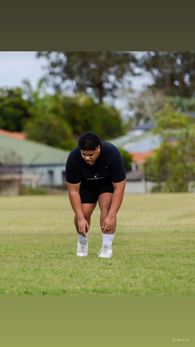 Achieve to be 1% better every day.

“Consistency”

6’4
340
33 - Arm
80 - Wing
CO - 26/27 

NFL ACADEMY ASIA PACIFIC 

<a href="/NFLAcademy/">NFL Academy</a> 

#nflacademy #ironsharpensiron #consistency #OL #DL