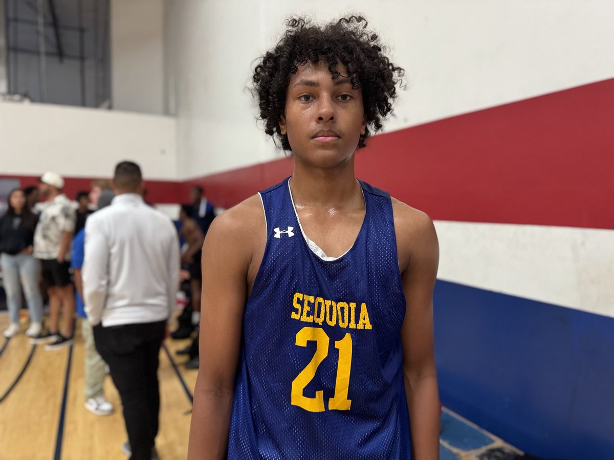 Sequoia Charter’s 6-foot-9 versatile JR Isaiah Akwue continues to impress with his size, skillset and upside for the future. Still very young, Akwue has raised many eyebrows with his performance. Worthy of serious recruitment. Has excellent upside. ⁦<a href="/GabeSandovalPRO/">Gabe Sandoval</a>⁩