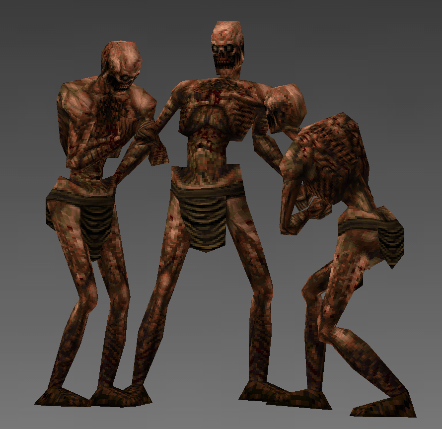 sereckyy's tweet photo. Hey guys i made #lowpoly #3dart texture of a #zombie for libre #quake the #gameart  using #blender #3d https://t.co/7lXLjBXJ73