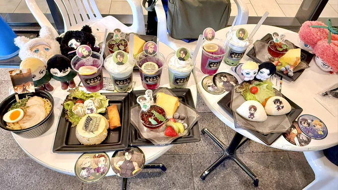 昨日行ってきました 写真撮るのに夢中になってたら担々麺は汁無しになり グッズはりばいさんがなかったので通販決定だし 昼過ぎに行ったのにダラダラしてたから日が暮れてしまいりばいさんが闇に溶け込んだスカイツリー写真しか撮れませんでしたが楽しかったです