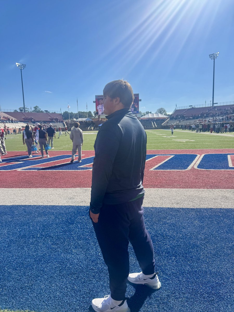 Had a great time today visiting <a href="/SouthAlabamaFB/">South Alabama Football 🏈</a> ! <a href="/Coach_JO_/">Jason Onyebuagu</a> <a href="/StPatrickHSFB/">StPatrickHSFB</a> <a href="/NateEncrapera/">Nathan Encrapera</a> <a href="/Coach_JonPerry/">Jonathan Perry</a>