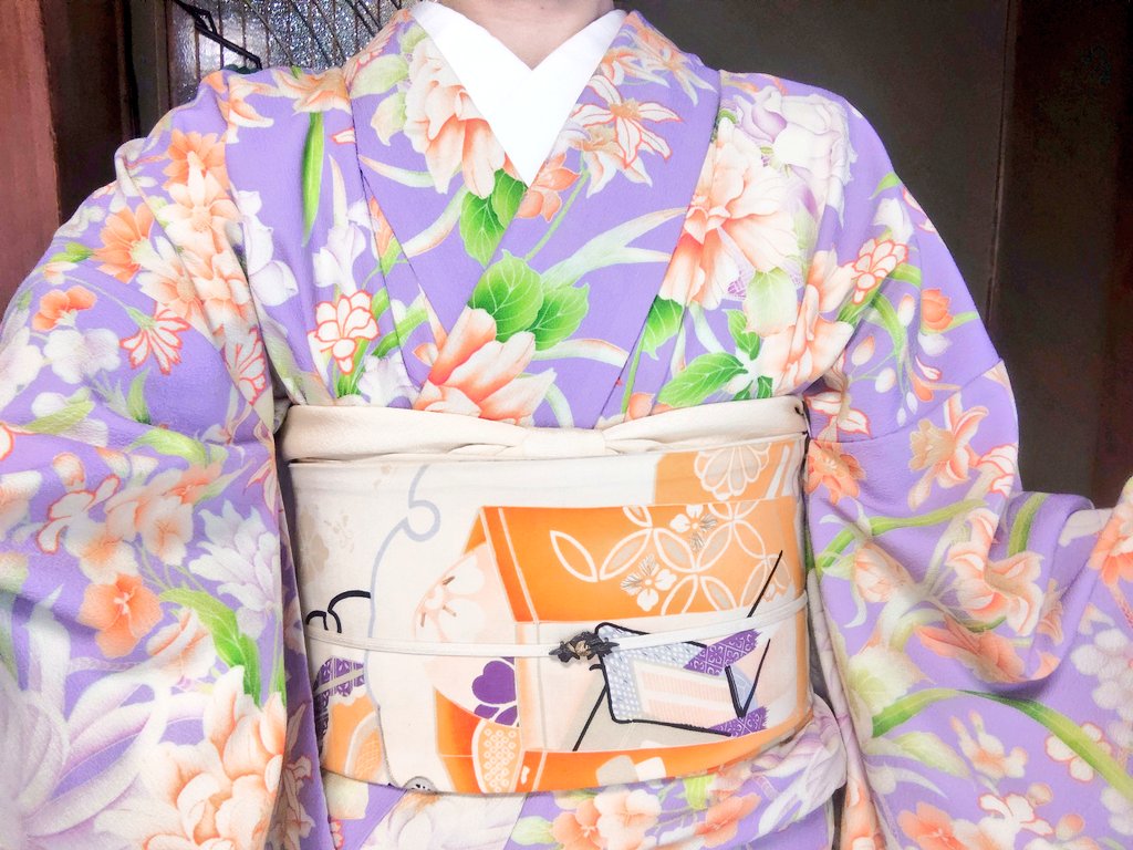 訪問着 ホワイト 地グラデーションの裾模様 訪問着 ホワイト 地