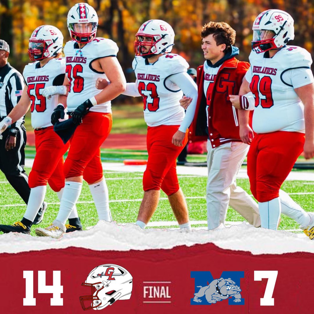 Victory on the road, as we take down Metuchen, 14-7! With the win, GL finishes .500, at 5-5. It’s our 3rd straight season with a .500 or better finish, the program’s longest such streak since 2004-2009. #CTWTD