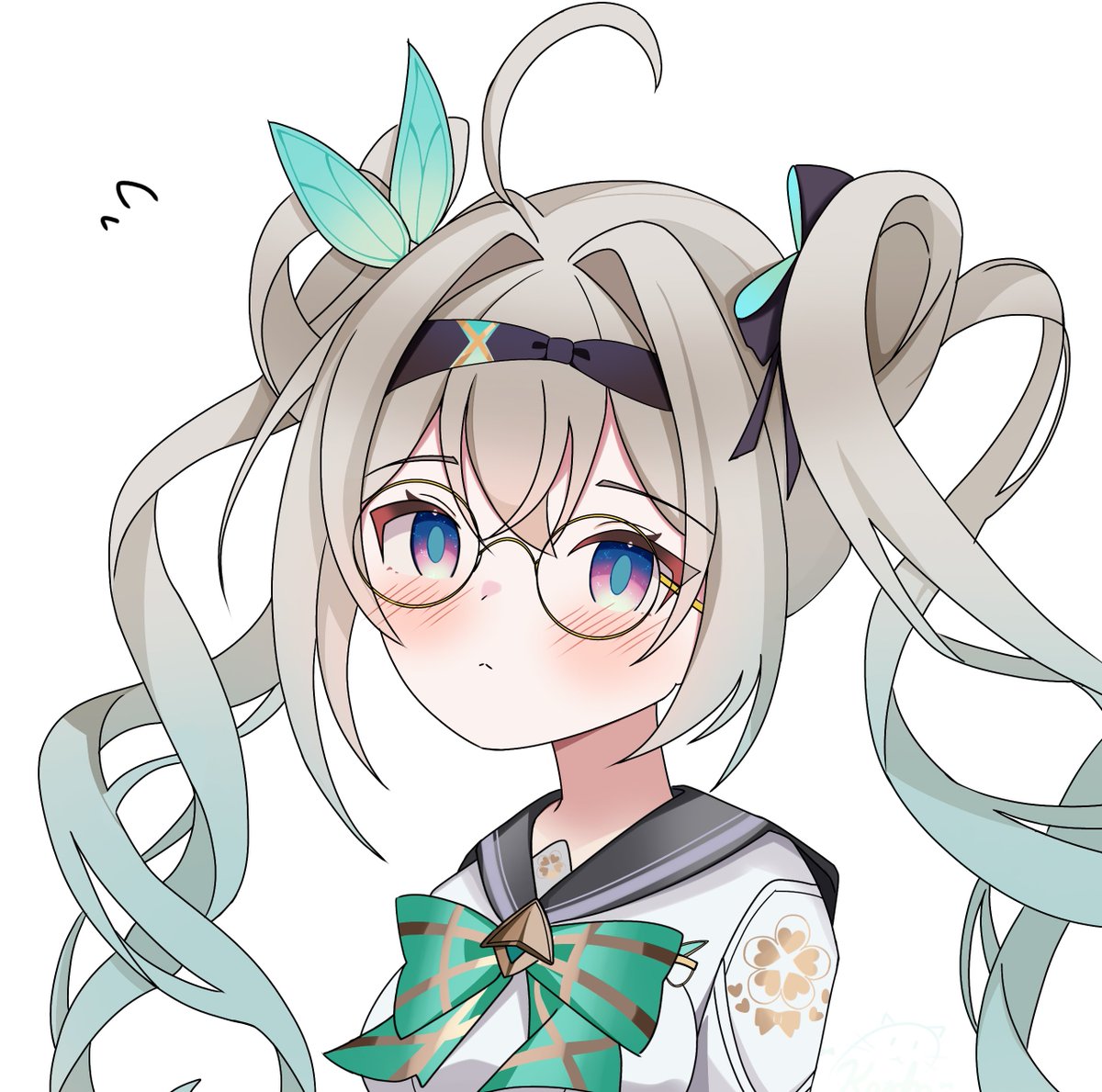 可愛く描けた ヘアアレンジ~