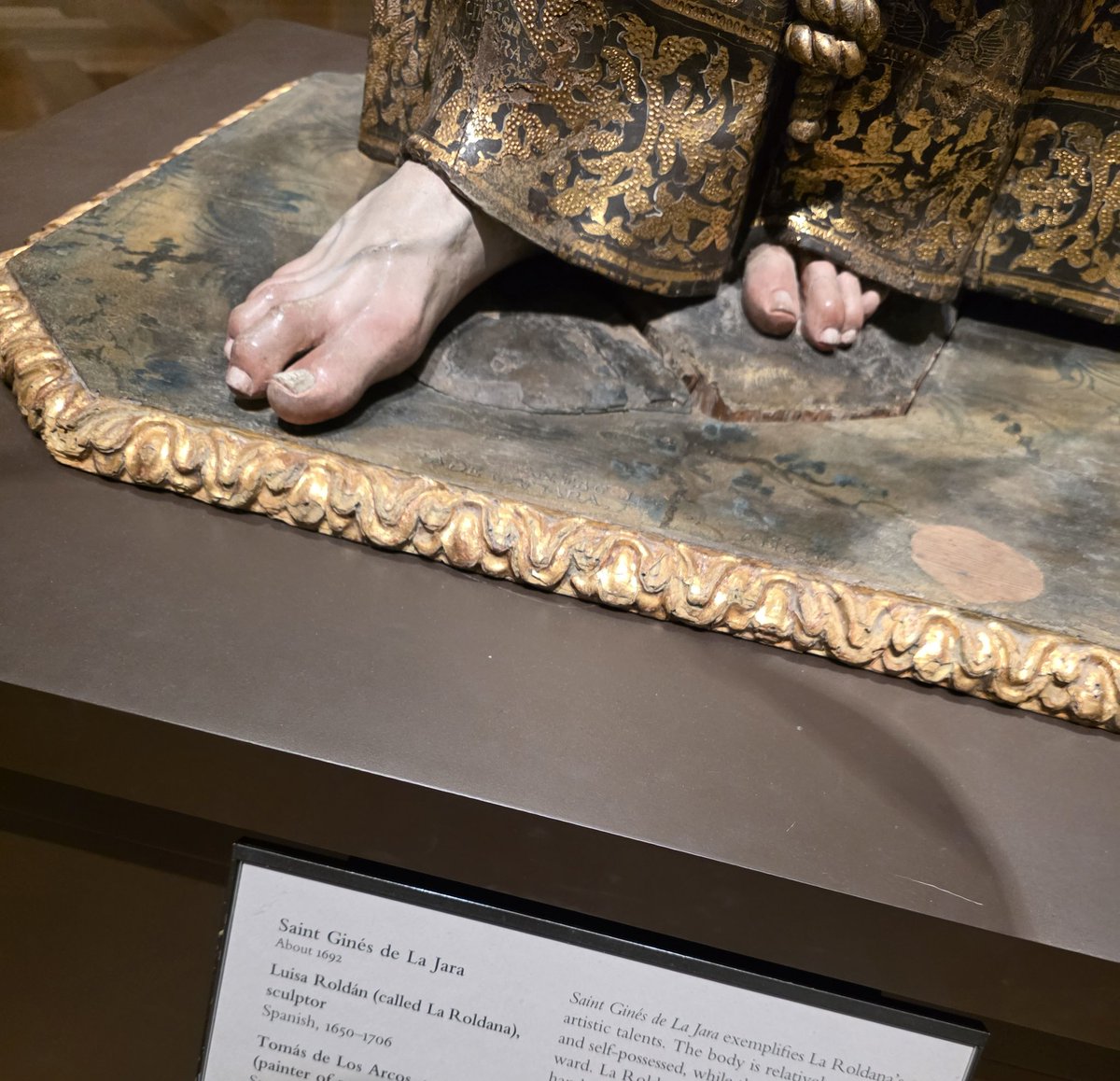 Yooo they got grippers at the getty