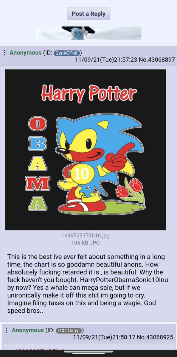 I dont know how long it would take but I genuinely think that this has a chance to be as well known as dogecoin. Its the most chaotic yet egalitarian thing that exists in crypto. Click the image and look at the date.