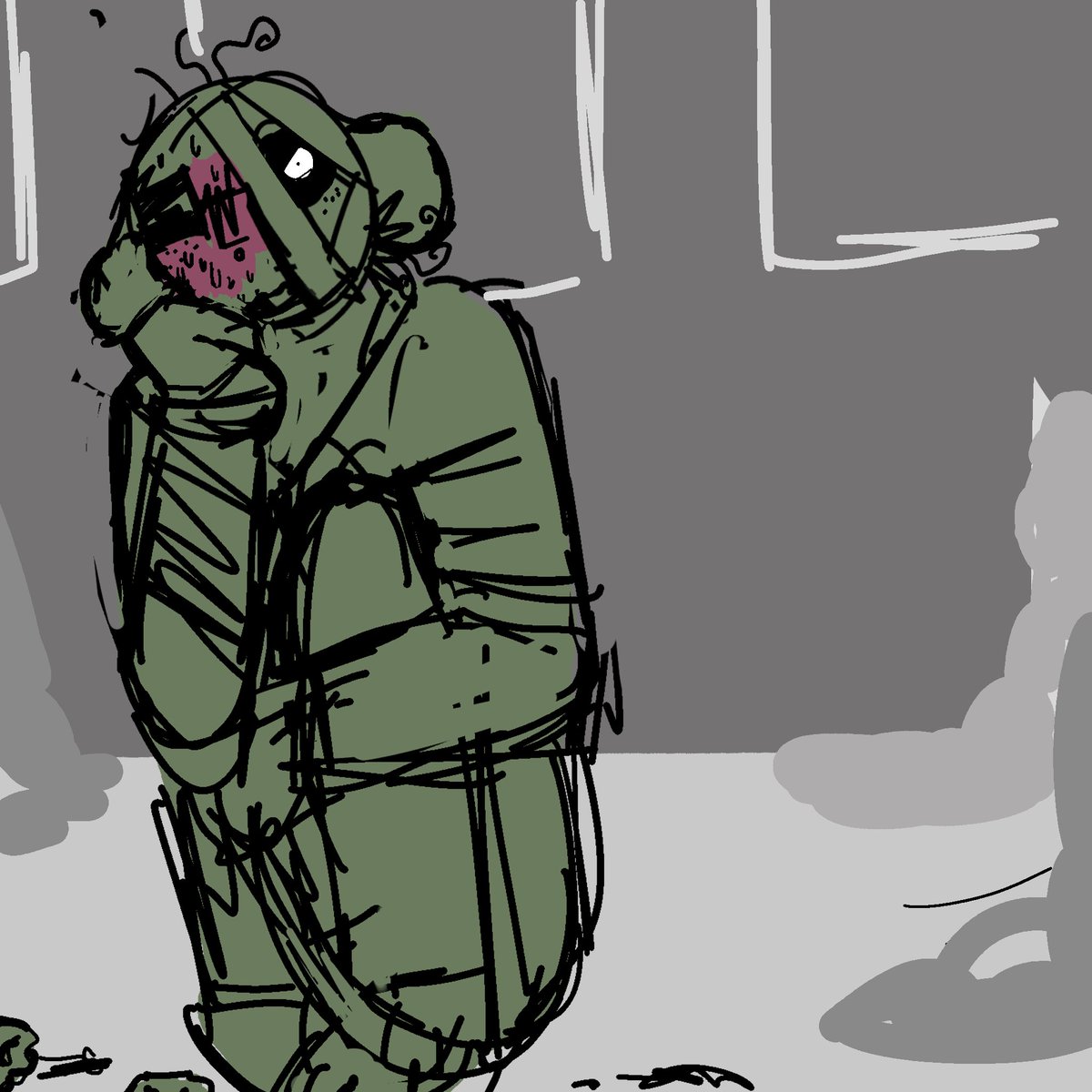 XxsquiddyxX's tweet image. 🍬: Well, uh.. I have to go and do my homework... See you, rat.
[🐀💭]: OH . . . 

(//end)