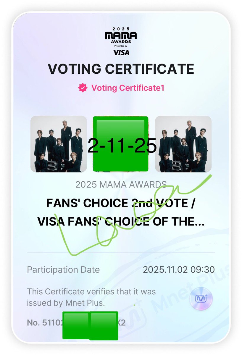 โพสต์แรกของวันนี้
We can do it 
#2025MAMAVOTE #GOT7