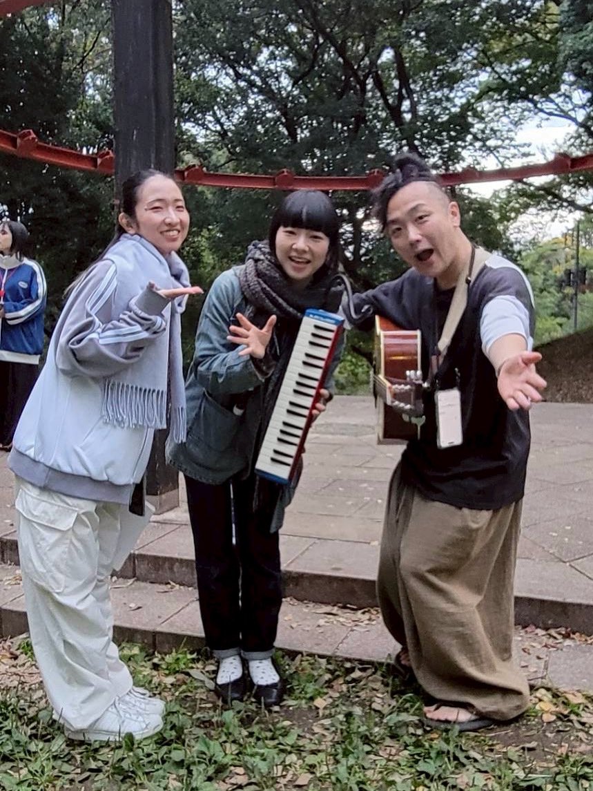 lovedancego's tweet image. みづうみのお二人(なすひろしさん、秋桜子)、振付の萩原雪乃さん❤️素敵な音楽とダンス‼️吉野翼企画寺山修司生誕90周年記念認定事業虚構喜劇『野外劇観客席』作寺山修司脚色構成 演出・吉野翼2025年11月10日（月）～13日（木）16時開場16時半開演チケット¥4000会場野外演奏場跡ticket.corich.jp/apply/403619/0