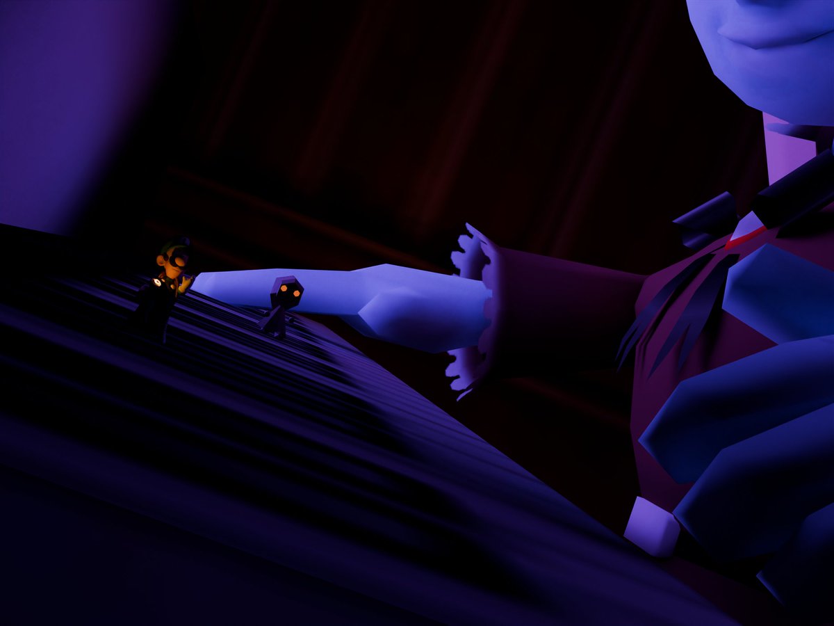 a bit out of season Halloween render but also my wife melody from Luigi mansion 

Models- Melody and Luigi from Luigi mansion. Goober v3 model

#giantess #sizetwitter