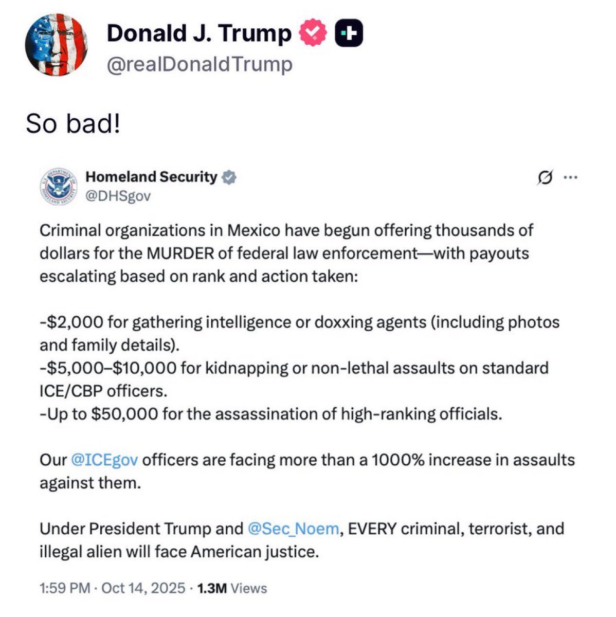 Pray for our ICE agents