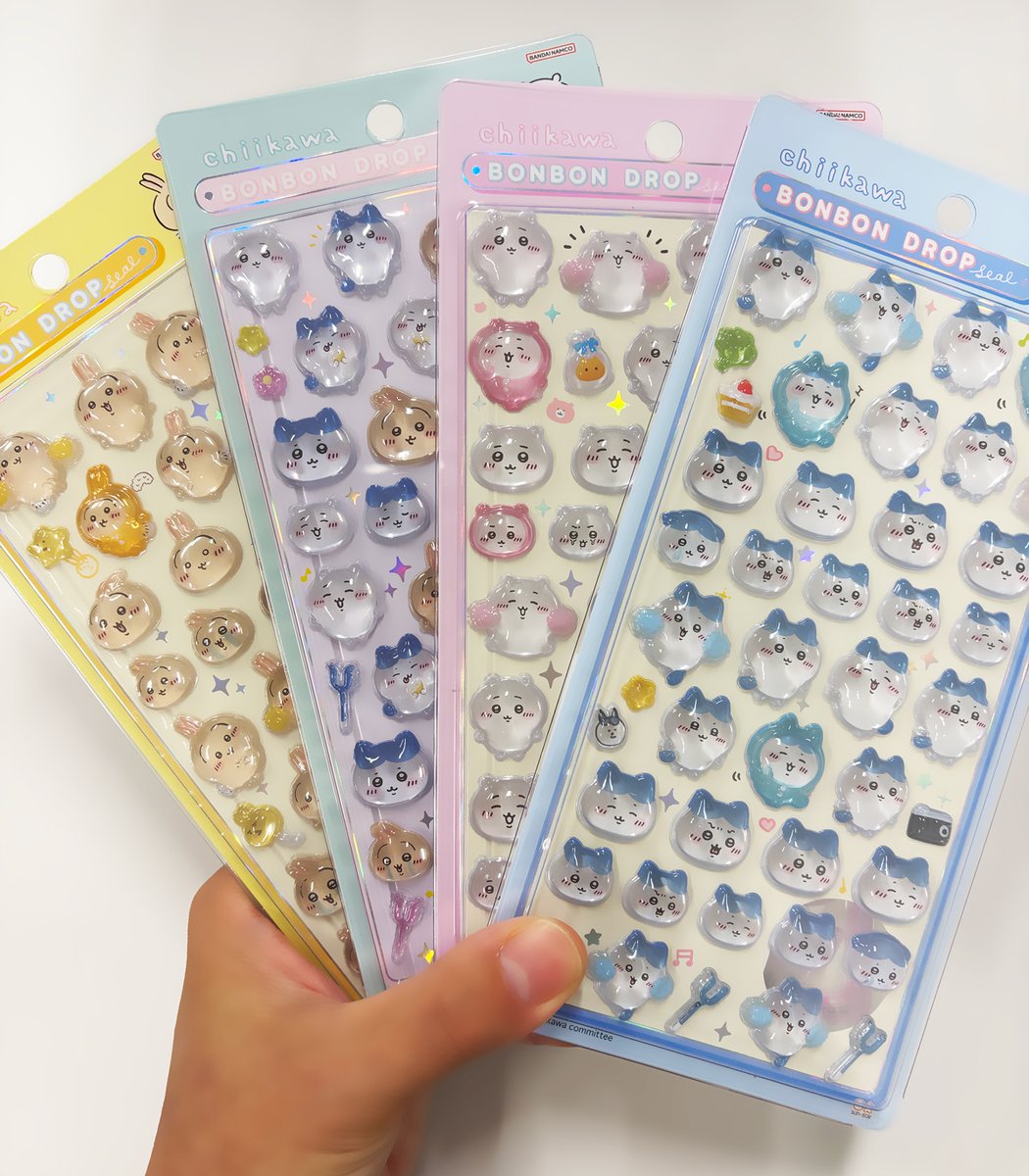 只今「ボンボンドロップシール」は ご好評につき、完売しております