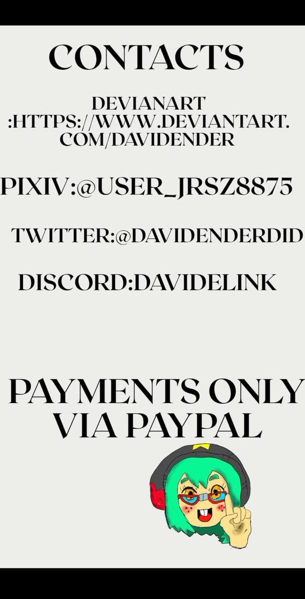 Davidender 🤓 (open comisions!!!!!!!!) tweet media