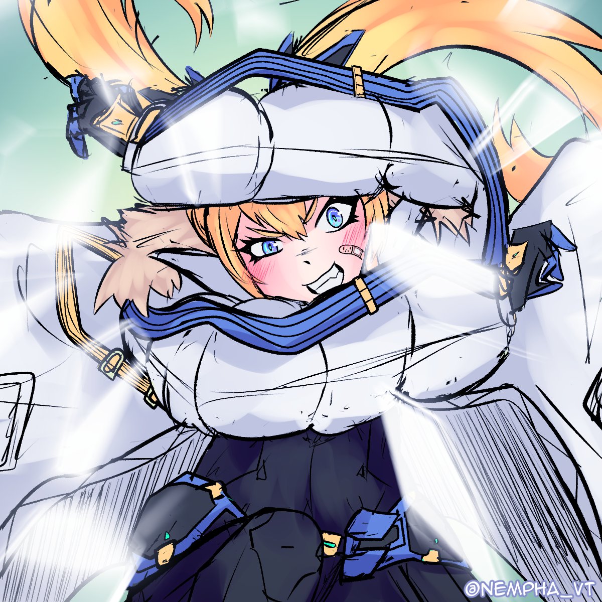 nempha_vt's tweet photo. BIRDIE BOY! HERO LAPLACE IS HERE!!!! ✨✨✨

#NIKKE #NIKKEfanart https://t.co/vbRcpqkfmt