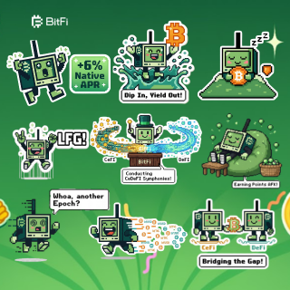 JazzMichaelNase's tweet photo. Just dropped my submission for the #BitFiStickers Showdown 💚

Had fun designing this BitFi-inspired pack! 👇

#BitFiStickers #BitFi
@Bitfi_Org https://t.co/348oEoHDN6