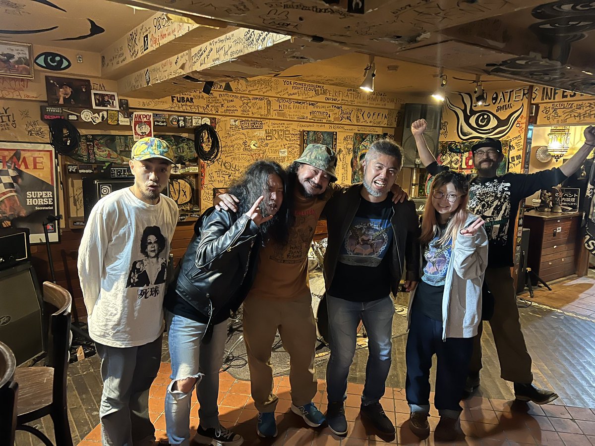 yokohama_puente's tweet image. 熱いたけちゃん企画！
今回も楽しく素晴らしかったです！
企画前からの密なやり取り、情熱
全てにおいてリスペクトです！
ありがとうございました！

【Noisy Music Festival vol.4】

XELESIAH
逃した魚
SHiTT
Solve et Coagula
Desolate Sphere