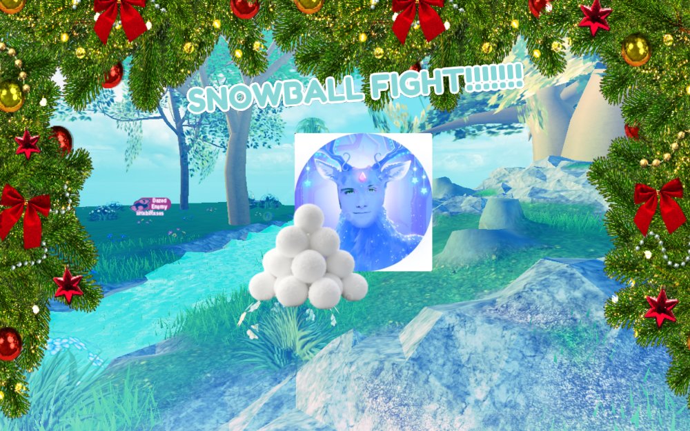 barbie said in a stream that she wanted to change royale archery into a snowball fight 🏹❄️
a place for it was made today