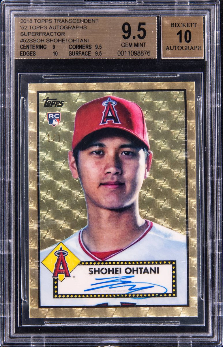 大谷翔平 /50Siri 2022 Topps Transcendent 大谷翔平 /50Siri 2022