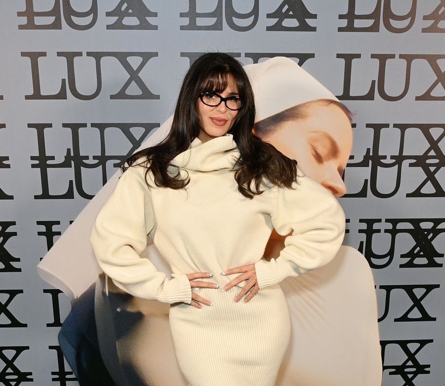 Nathy Peluso esta noche en la listening party de 'LUX' en Nueva York.