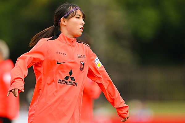 ♦️ウォーミングアップ⚽️ 🆚EL埼玉 はこのあと12:03キックオフ 試合