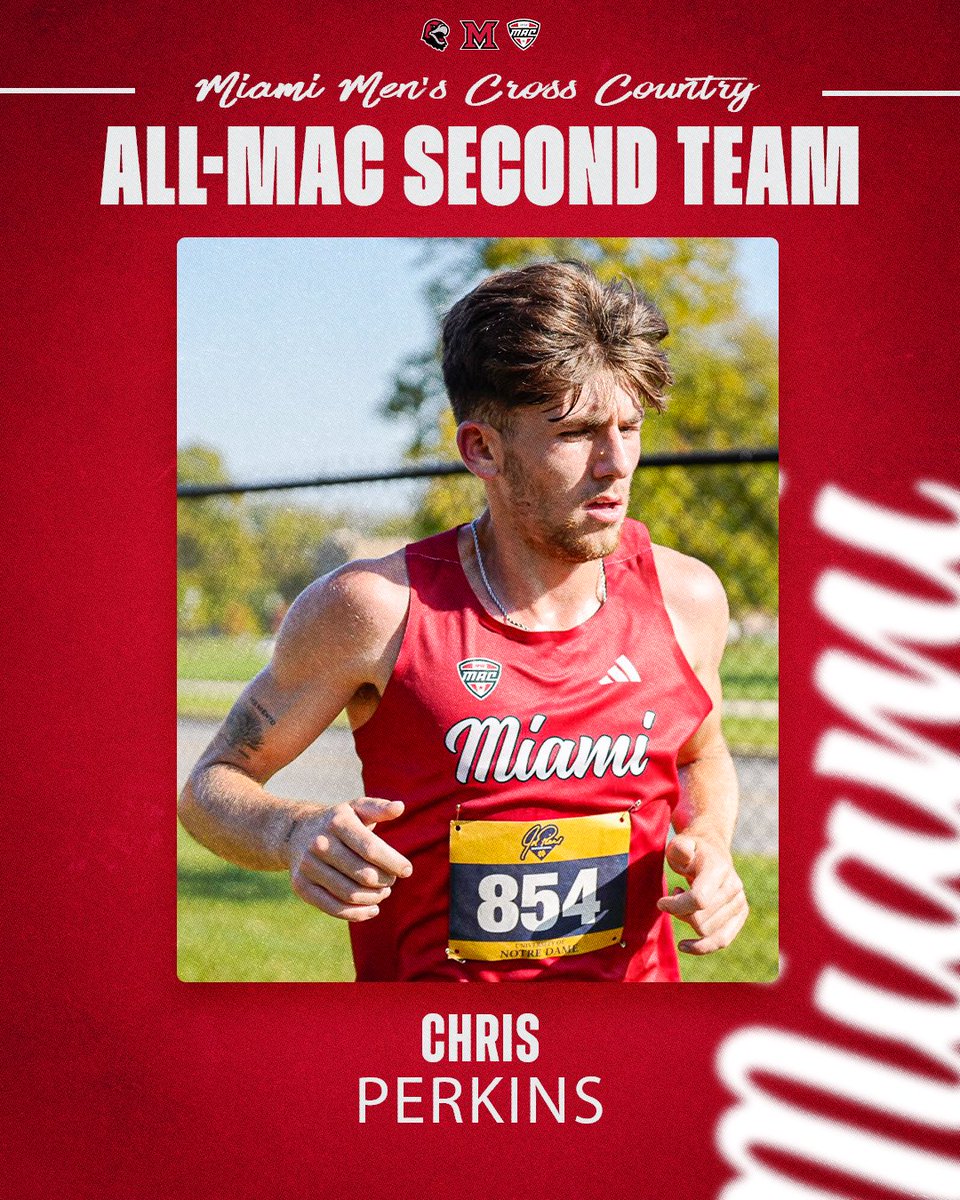 Congratulations to Chris Perkins for earning All-MAC Second Team honors! 
#RiseUpRedHawks