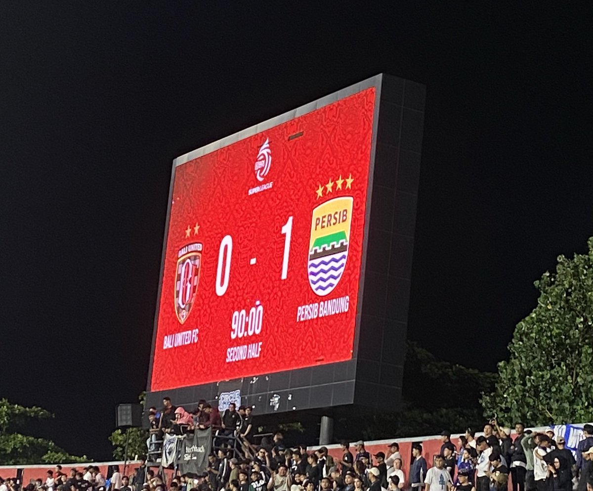 Persib win (a)way bali