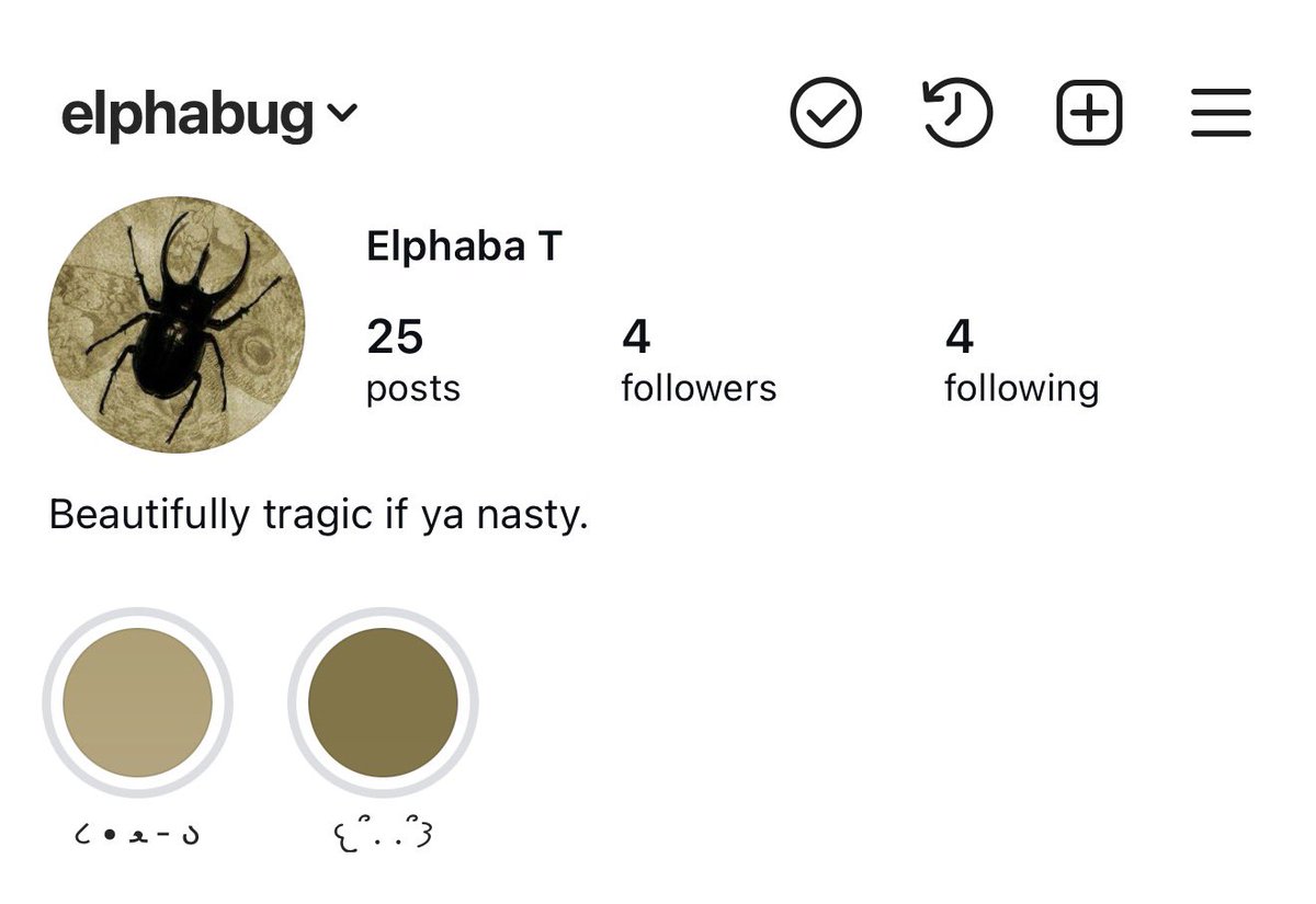 ⠷  ❀ gelphie on instagram (elphaba’s account): a thread 🐛