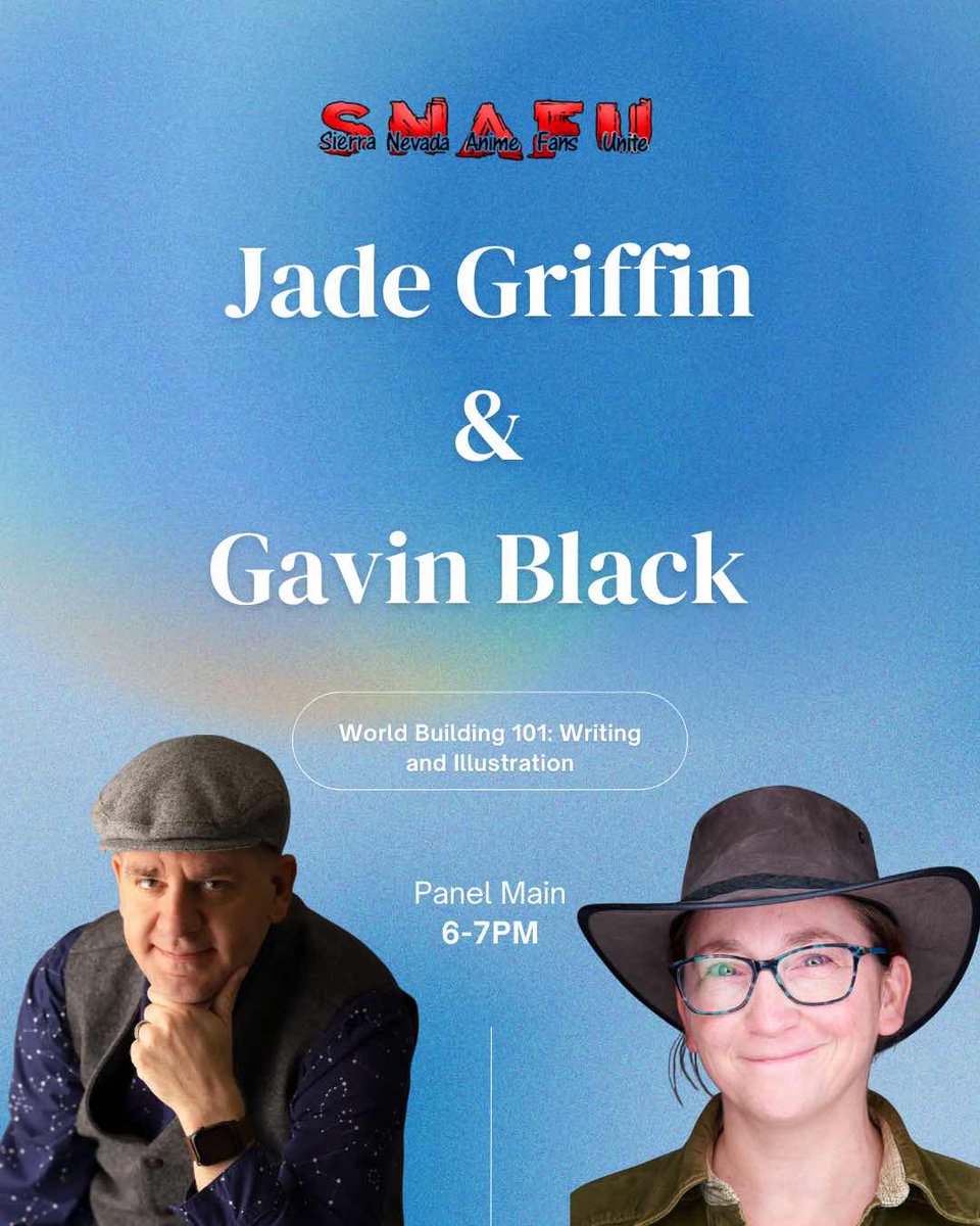 📝 World Building 101: Writing and Illustration - Today, 6:00 (Panel Main)

Join Gavin Black and Jade Griffin as they explore the creative process of shaping your own universe! Learn how to build immersive settings that feel alive!