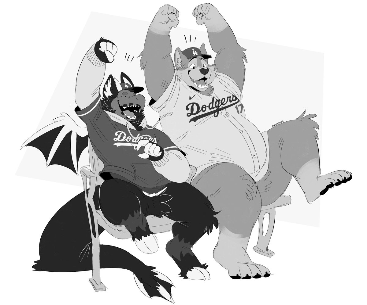GAME! SEVEN! #WorldSeries

ft. <a href="/WoofBarkArf/">Big Bad Dodger</a> 
🎨: <a href="/BennyCartoonist/">BENNY/BAW.exe</a>