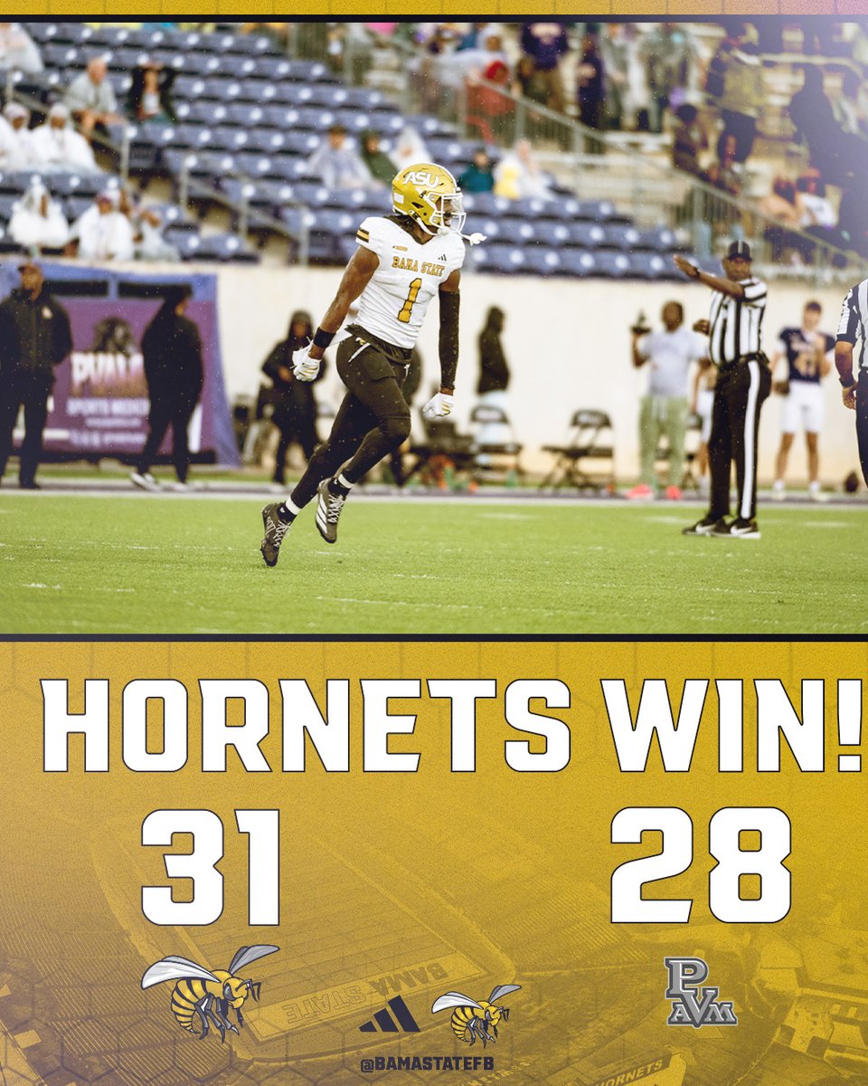 By Any Means Possible. Hornets get it done.

#SWARMAS1