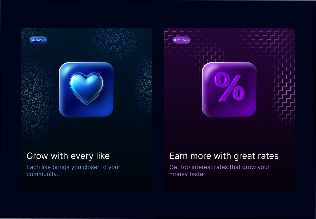 _Dvndesigns's tweet image. Day six of my design streak ✨ 

Which one are you choosing today? Growth 💙 or Profit 💜

LFG 🔥🚀