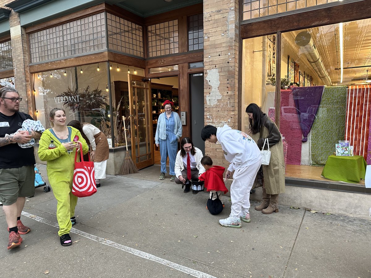 Our team had a spooky time celebrating Halloween in downtown Lawrence. From the creative costumes in the office to handing out candy during the Downtown Trick-or-Treat, it’s always a treat to connect with our community!