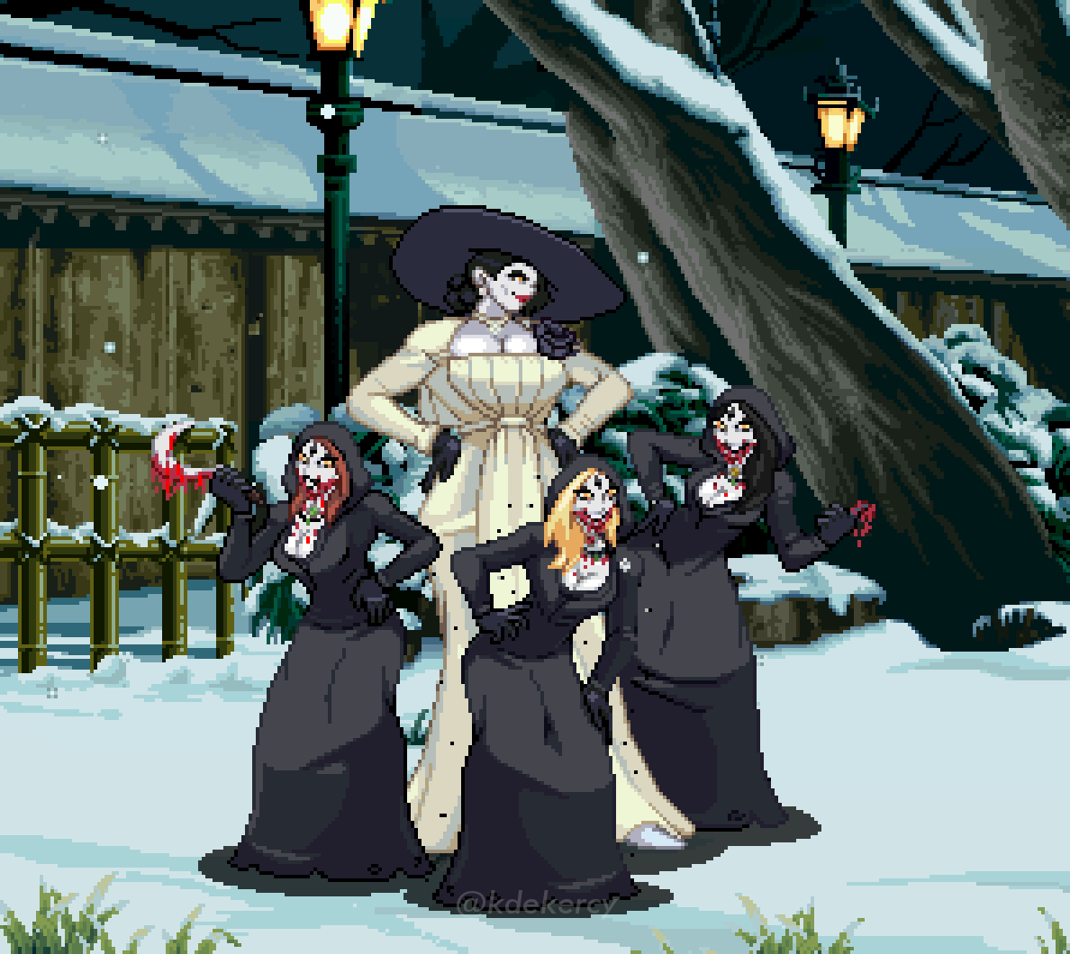 Dimitrescu for halloween 
#residentevil