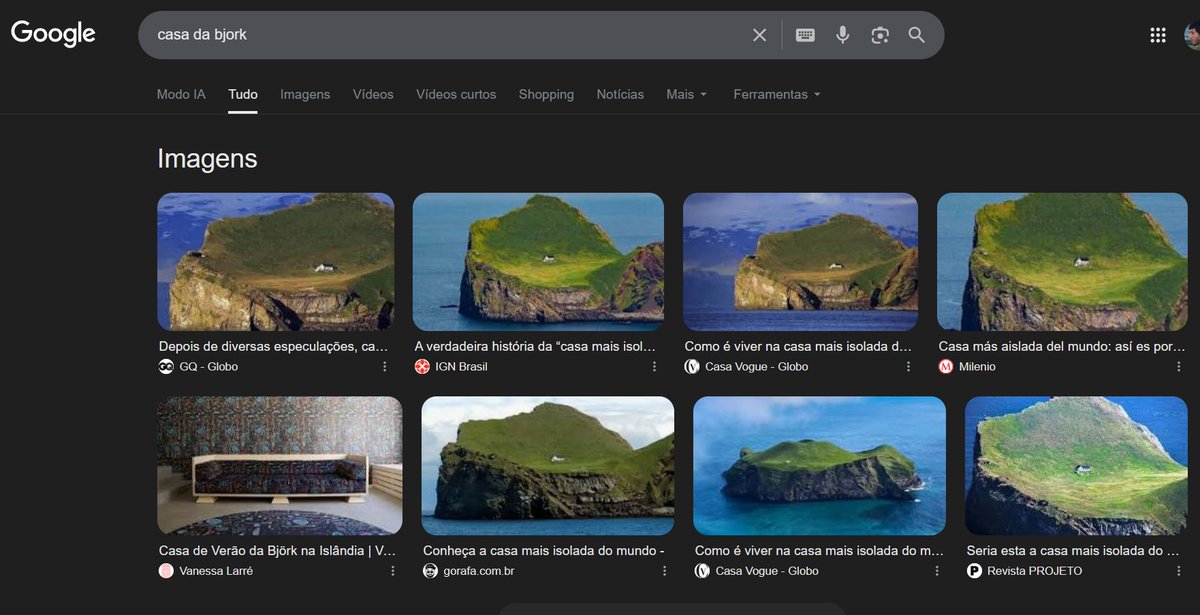 taniloo's tweet photo. fui digitar casa da bjork no google e olha o q apareceu kkkkkkk https://t.co/7S2khbwA29