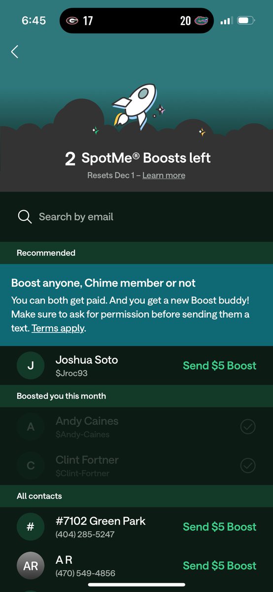 EdwinBung153's tweet image. $TheEdweenie
2 spot me boost left
Boost for Boost
#chime #chimeboost #chimeSpotMe
#Boost #Boost4Boost #SpotMeBoost