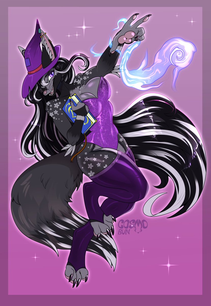Halloween may have passed, but the spooky vibes can stay for the rest of the year!
And so, Laryssa has decided she wants to be a witch!

For my bf <a href="/zyrek101/">Zyrek101</a> 💖
