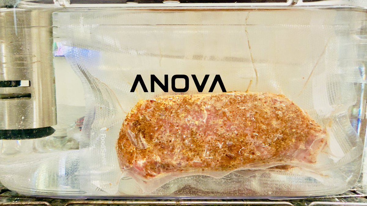 It’s easy as 123 
Degrees Sous Vide for two hours!
<a href="/ICSpicyRWA/">IC Spicy</a> Steak Rub 🌶️🥩 

💃 A complete Umami experience that seduces you with the tropical flavors of Floribbean Cuisine. 🔥 

Finishing off on the smoker grill <a href="/chargriller/">Char-Griller</a> with some oak and hickory with a <a href="/Kingsford/">Kingsford</a> sear!