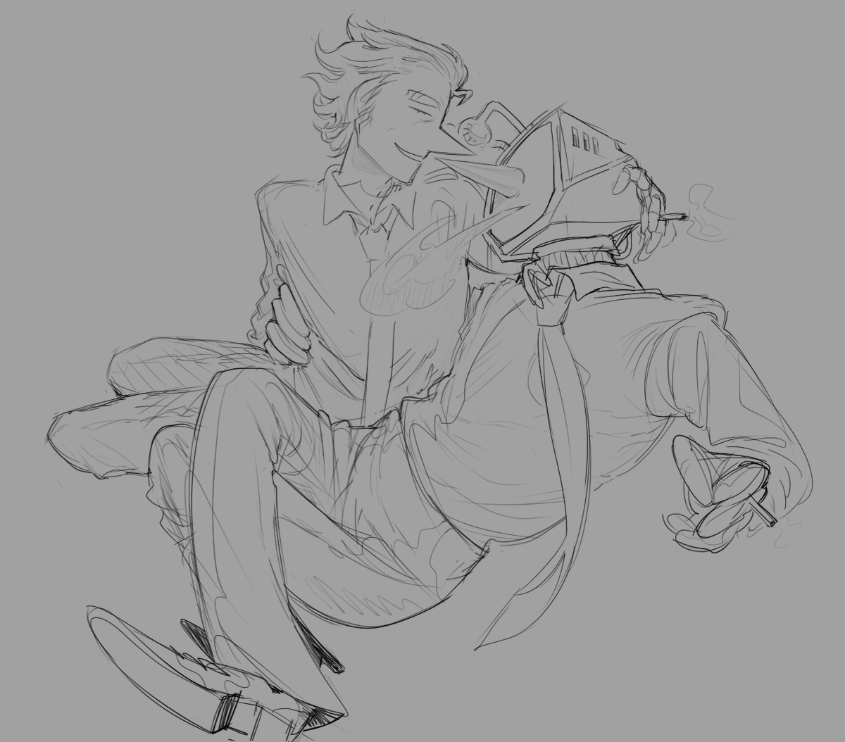 #spamtenna i forgot the hashtag twice......also pretend he just shrunk *cries*