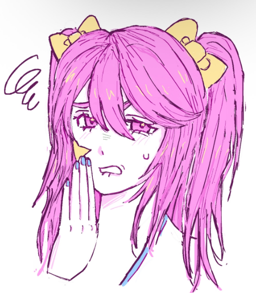 kizuna doodle! her design is one of my favs she's so pretty (˶′◡‵˶）