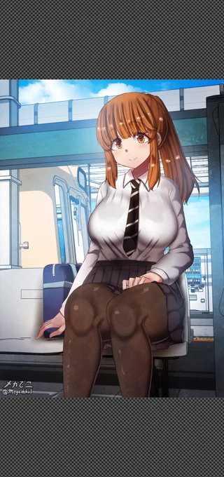 ポニ子ちゃん Ponytail girl