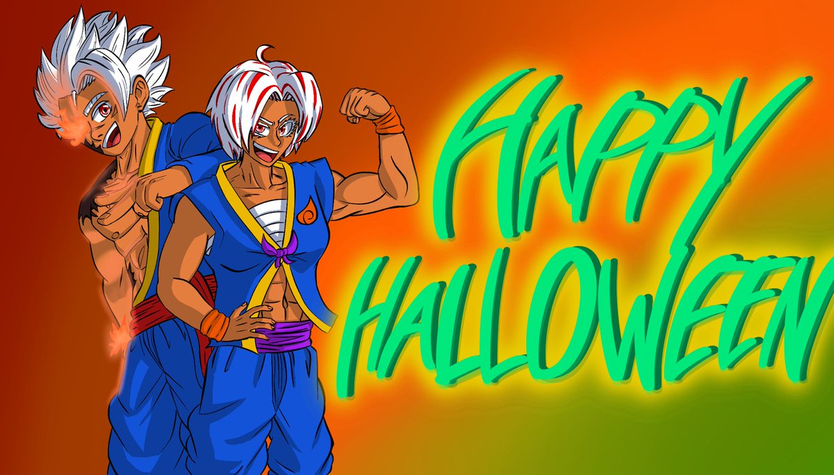 techarmorart's tweet image. Happy (late) Halloween!
#ocart #oc #Halloween