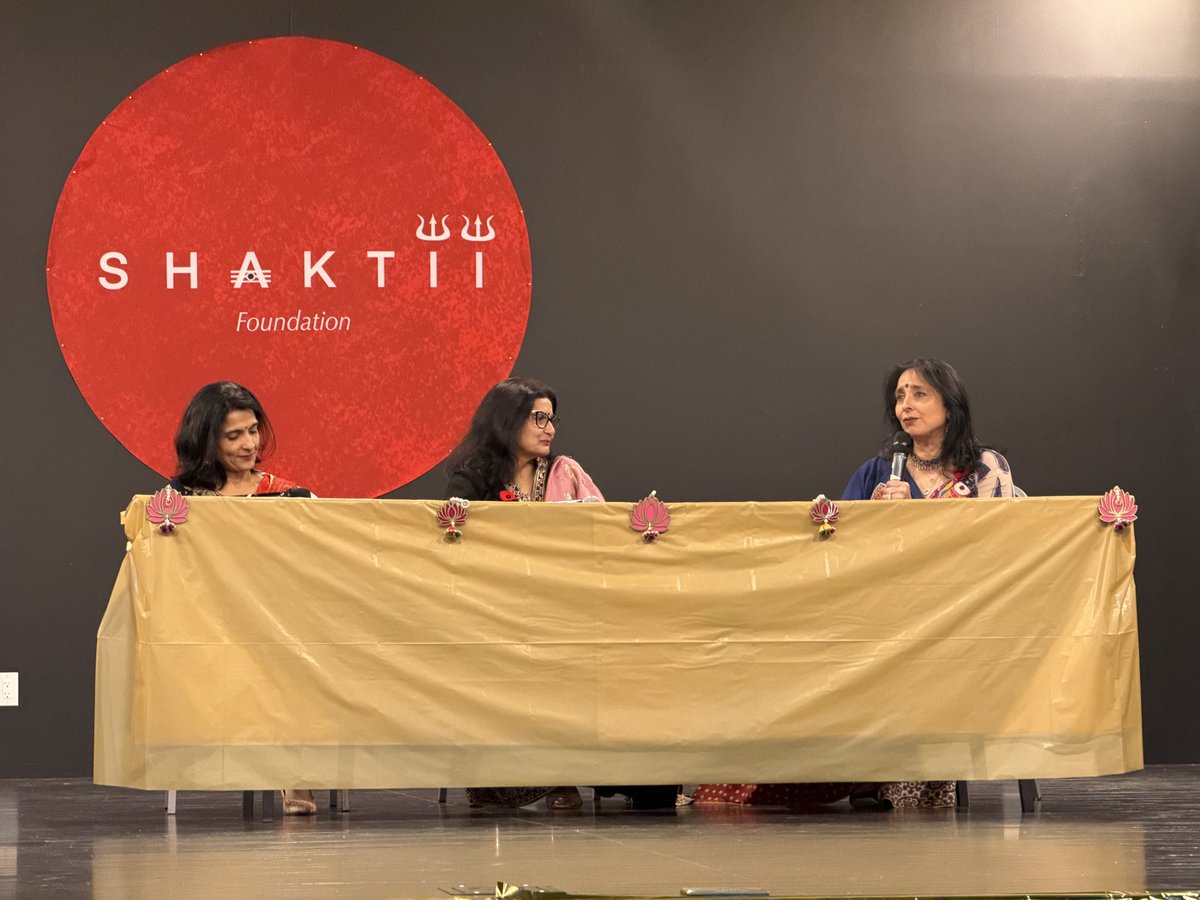 Shakti Panel at Hindu Heritage Month Celebration in Toronto where three distinguished women panelists representing Naari Shakti discuss what it’s like to be a Hindu in today’s world &amp; why eternal way of life is important for humanity today.