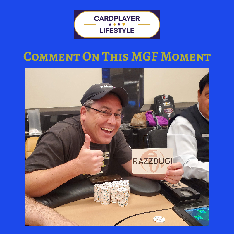 📸 What's happening here? 💬
👉 Check out cardplayerlifestyle.com! 👍
♠️♥️♣️♦️
#MGFMoment #PokerLifeMedia