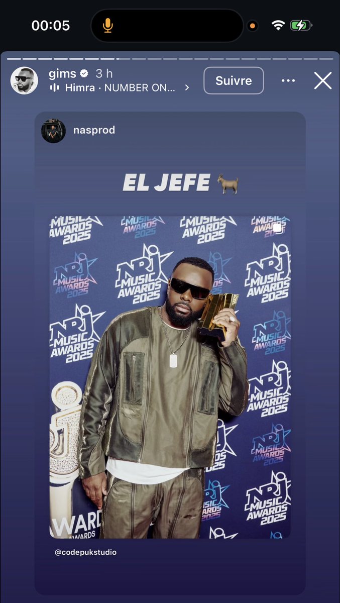 Gims est en mode Number One by Himra! 🥇⚔️