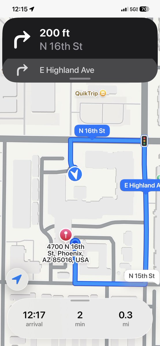TheGratitudeGuy's tweet image. Ur #navigationapp does this every day regardless of destination address. It believes that dark alleys &amp;amp; back entrances is safest or where I should be entering from. Hopefully it’s not because I’m brown; or is it?! Person in charge of #Maps should’ve been FIRED  a long time ago!