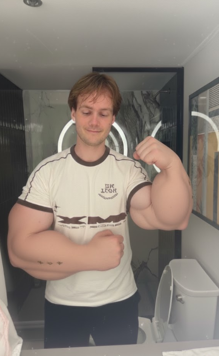 traverthegoat's tweet image. forearms tomorrow sooo excited