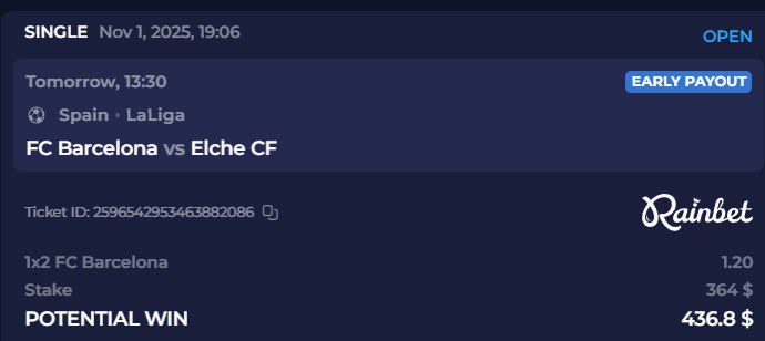 Easy win for Barca again tomorrow even with injuries to their best players. #AD