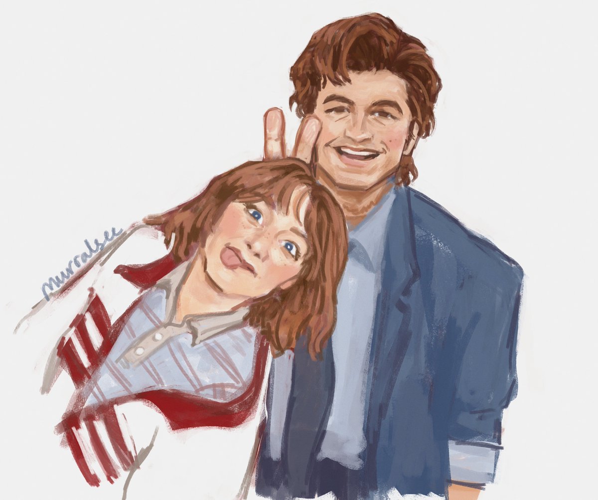 at the costume party dressed as each other and no one noticed