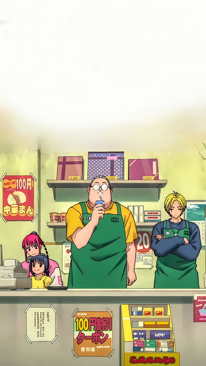 A typical day at the local conbini